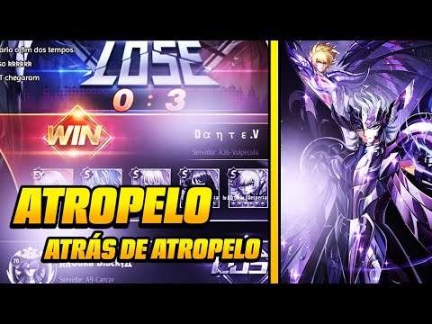 DANTE JANTOU MAIS CEDO ONTEM NO JAMIEL | Saint Seiya Awakening