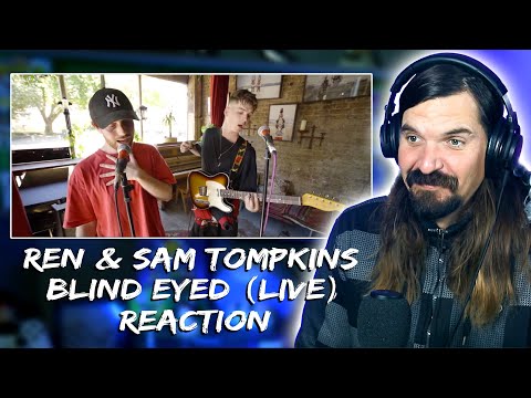First Time Hearing These Two Together!! Ren and Sam Tompkins - Blind Eyed | M.C Sessions Reaction