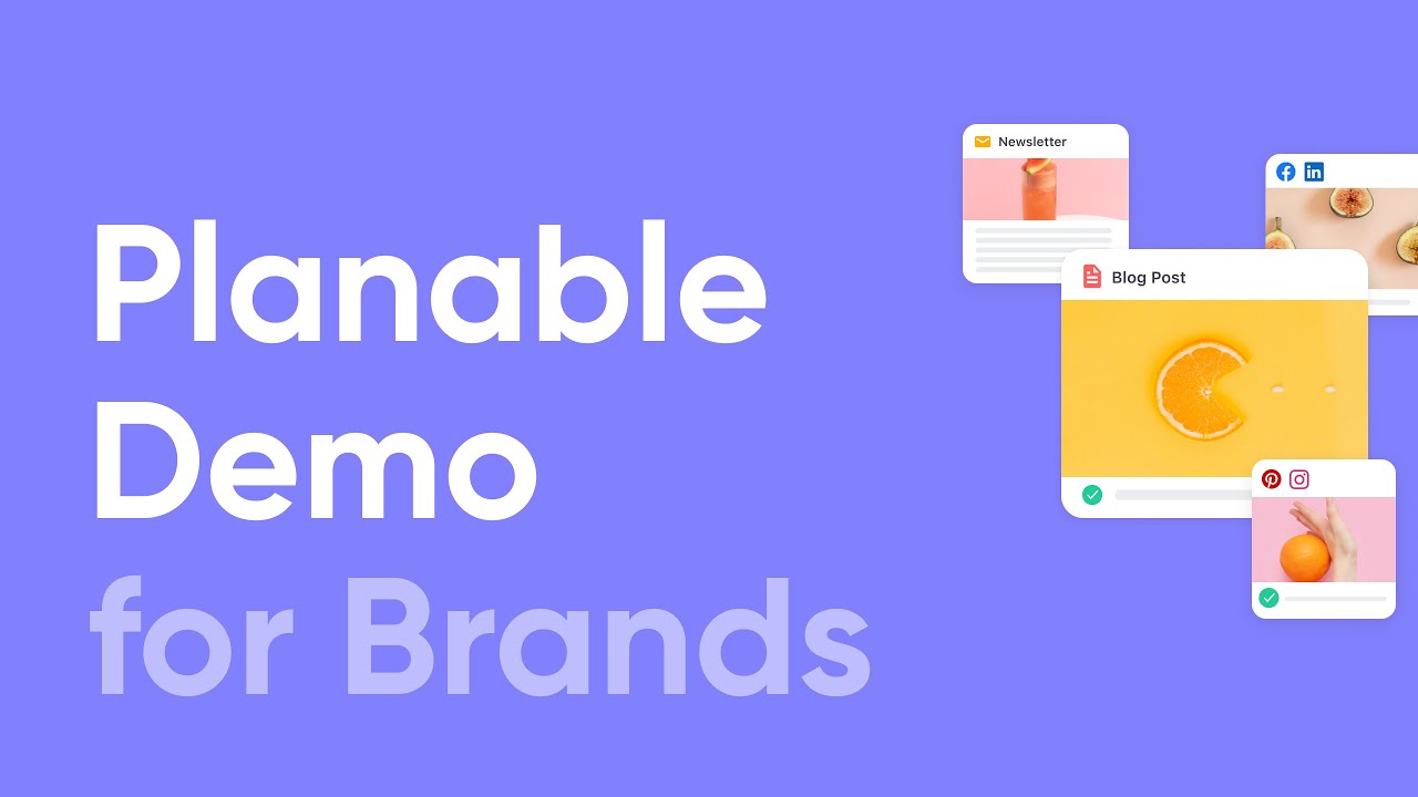 Planable demo | Social media management, simplified for brands video thumbnail