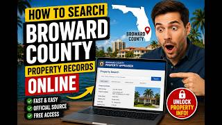 How to search Broward County property records online