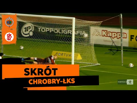 FORTUNA 1 LIGA: Chrobry Głogów - ŁKS Łódź 2:3 (skrót)