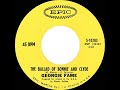 1968 HITS ARCHIVE: The Ballad Of Bonnie And Clyde - Georgie Fame (a #1 UK hit--mono)