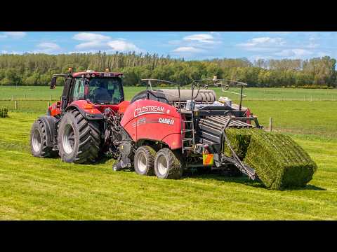 Case IH 380 Baling Grass Silage