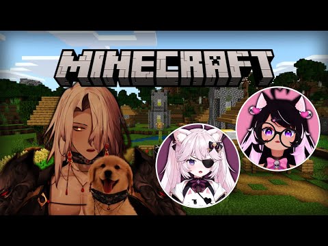 Lord Aethelstan Plays Minecraft Bounce SMP #1 - (ft. Ironmouse & Nyanners)