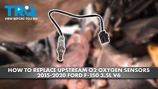 How to Replace Upstream O2 Oxygen Sensors 2015-2020 Ford F-150 3.5L V6