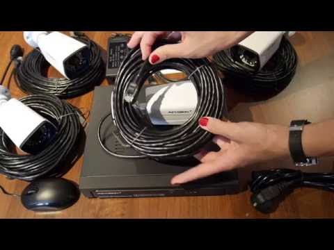 Kit NVR 4 canale 2MP 1080P Aevision AE-N6100-4ET - www.1cctv.ro