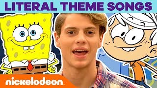 Literal Theme Songs 🎼 SpongeBob, Henry Danger, Loud House & MORE! | #MusicMonday