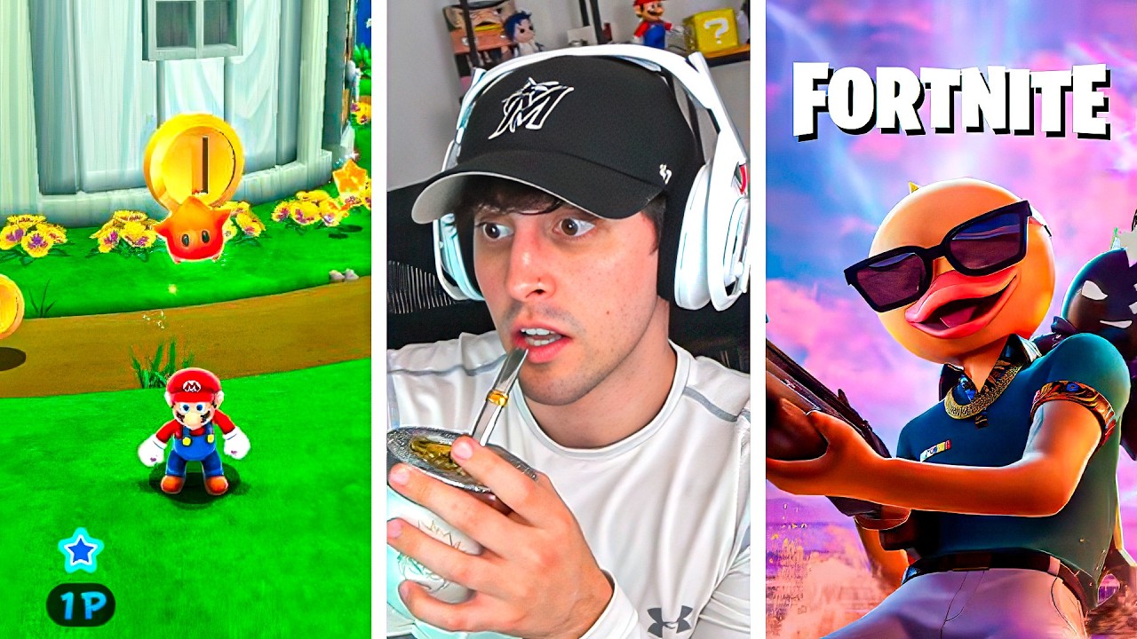 ✅ SABADO GAMER ✅ Fortnite ✅ Nueva Temporada ✅ SUPER MARIO GALAXY ✅ RETRO ✅ NINTENDO ✅
