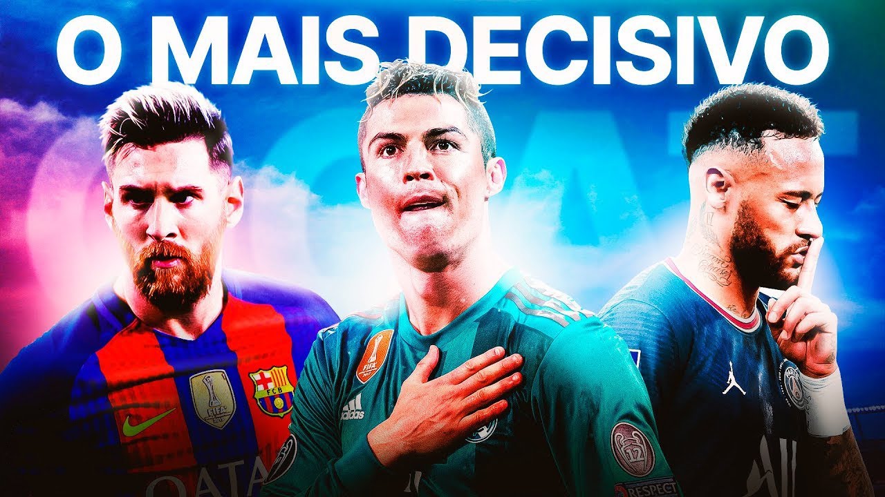 CR7 x Messi x Ney: qual é MAIS DECISIVO em FINAIS?