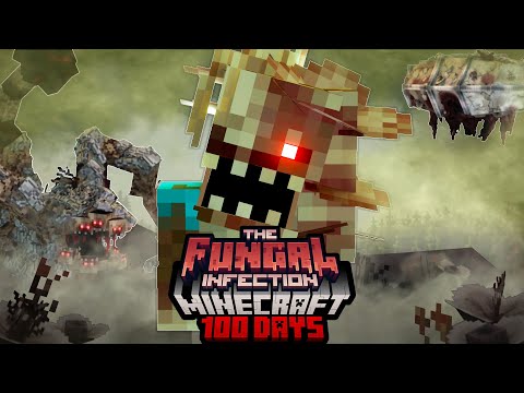 I Spent 100 Days in a FUNGAL INFECTION in Minecraft