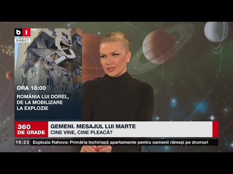 360 DE GRADE CU ALINA BĂDIC. HOROSCOPUL SĂPT.19-25 OCT.2025.Invitați MONICA TATOIU, NIȚĂ MIRCEA.P2/3