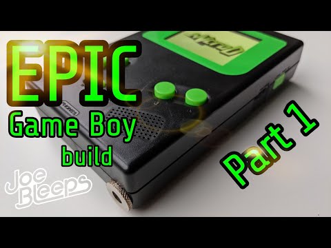 Custom GameBoy DMG build part 1 - 1/4" prosound, new shell and more