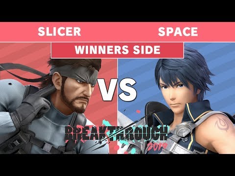 BreakThrough 2019 - Slicer (Snake) Vs B57 | Space (Chrom, Lucina) Winners Pools - Smash Ultimate