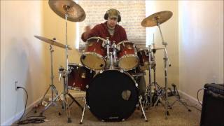 Kevin Fowler- Ain&#39;t drinkin anymore (drum cover)