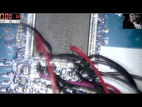 How a EC/IO chip replacement on gaming laptop looks like. Lenovo Legion 5, dead, not charging repair