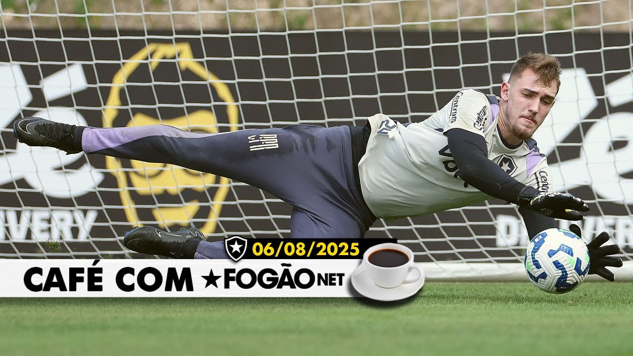 LIVE CAFÉ COM FOGÃONET | Botafogo terá desfalques para buscar classificação; Neto já está no Rio