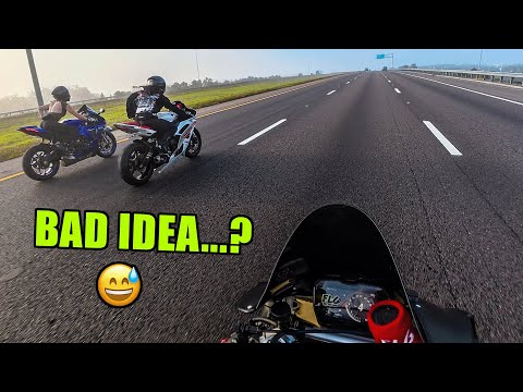 TWO GIRLS TAKE ME TO CARS & COFFEE 🌝 | Panigale V4 SP2