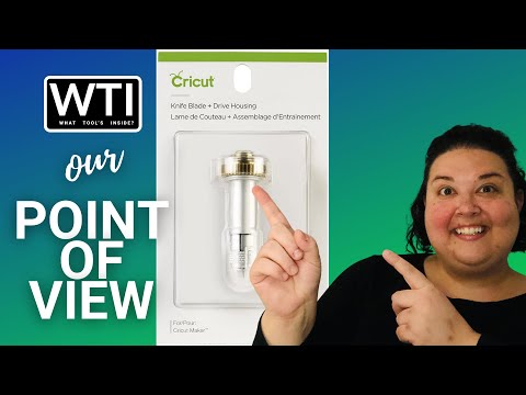 Cricut Knife Housing & Blade - WTI product video review