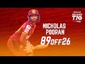 Nicholas Pooran I 89 off 26 balls I Day 4 I Northern Warriors I Abu Dhabi T10 I Season 4