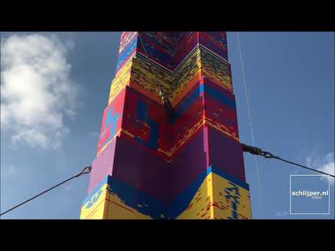 171230 tel aviv rabin square lego tower