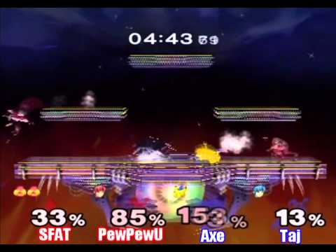 DGDTJ: Losers Quarters - SFAT/PewPewU(Red) vs Taj/Axe(Blue)