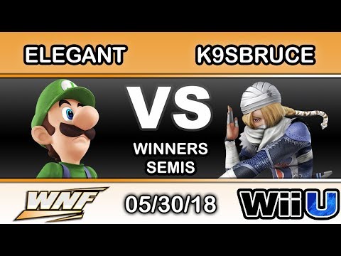 WNF 1.6 - BSD | Elegant (Luigi) Vs. K9sBruce (Sheik) Winners Semis - Smash 4