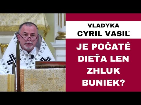 Dúfam, že sa hanbíme naozaj a všetci - VLADYKA CYRIL VASIĽ - HOMÍLIA / KÁZEŇ