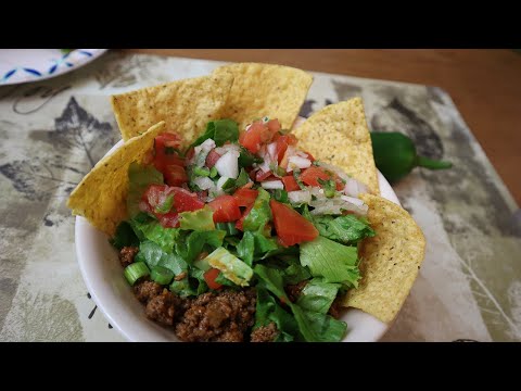 How to Make A Ground Beef Taco Salad