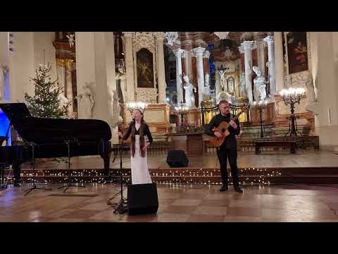 Anastasija Lečickaja. Nebo. Vilniaus universiteto Šv. Jonų bažnyčia.