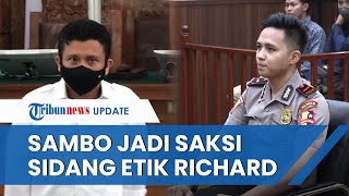 Identitas 8 Saksi Sidang Kode Etik Richard Elizer: Ada Ferdy Sambo, Kuat Ma'ruf, hingga Ricky Rizal