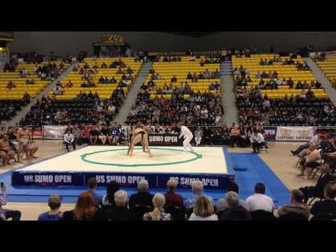 US Sumo Open 2016 - Mens Openweight Quarter Finals - Davaanyam (MON) vs Batyr (RUS)