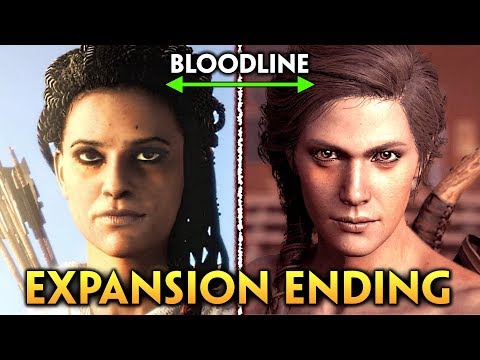 Assassins Creed Odyssey ► LEGACY OF THE FIRST BLADE ENDING: Aya & Kassandra's Boy. Expansion Ending