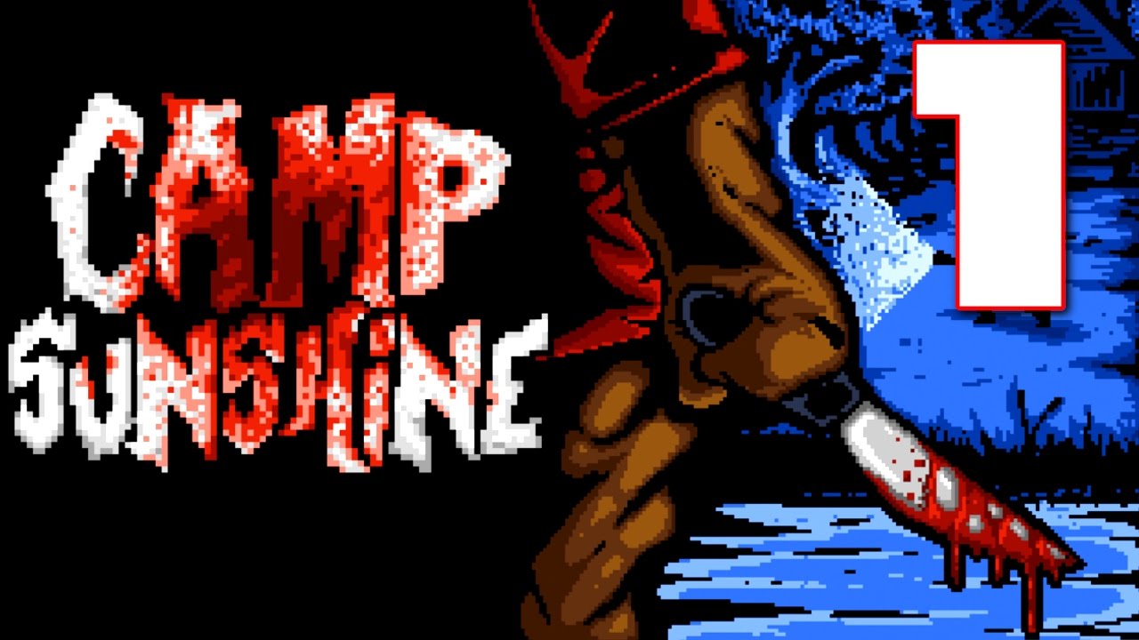 Camp Sunshine - A GRIZZLY SLASHER HORROR GAME, Manly Let's Play Pt.1
