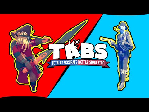 MEGA WILD WEST vs MEGA PIRATE - Totally Accurate Battle Simulator | TABS