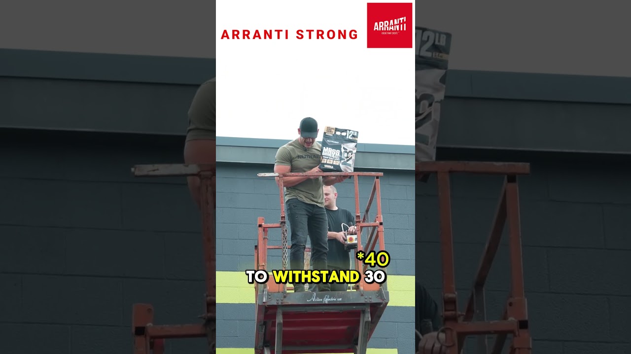 Arranti 40-foot drop test