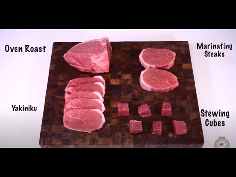 How to slice and save Eye of Round beef