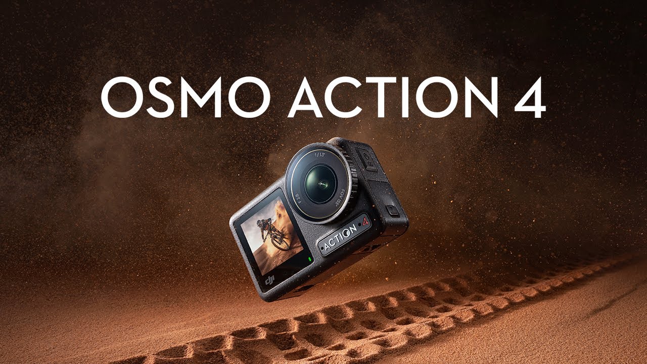 DJI Osmo Action 4: The latest action camera with a wider sensor for  exceptional image quality