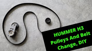 Easy Car Maintenance: Replace Idler, Serpentine, & Tensioner #serpentinebelt #diynationth #hummer