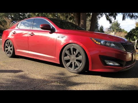 Installing D2 Coilovers on the 2012 Kia Optima SXT