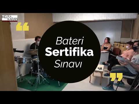 #İZMİR Bateri Kursu - #MEB Sertifika Sınavı (Melisa Karan Sanat Merkezi)