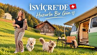 İsviçre'de Sadece 25 Euro'ya Bu Manzarada Kamp! 🚐 3.Bölüm