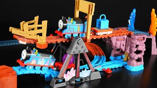 Enjoy The Fun Ride Tipping Bridge Look Out, Crystal Caves Adventure Set Thomas & Friends