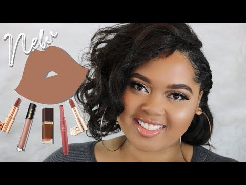 New Nude Lip Products Try On Session | Kelsee Briana Jai Video