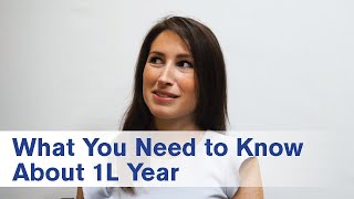 What You Need to Know About 1L Year