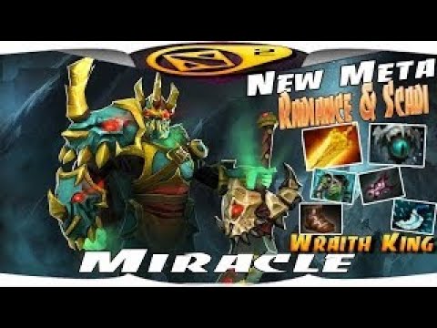 Miracle- [Wraith King] New Meta Game Radiance & Scadi - Dota 2