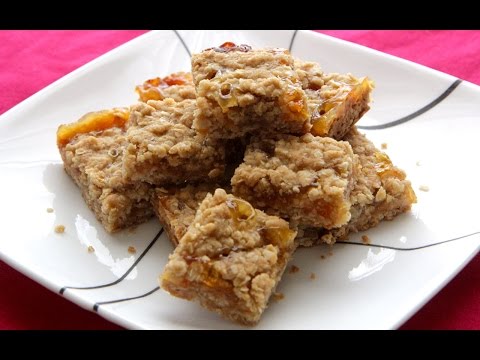 Sweet Summer Oatmeal Squares Recipe
