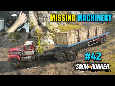 MISSING MACHINERY Mission - Snowrunner Part 42