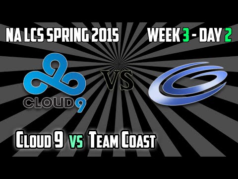 Cloud 9 vs Team Coast - Highlights - S5 NA LCS Spring Split 2015 - W3D2