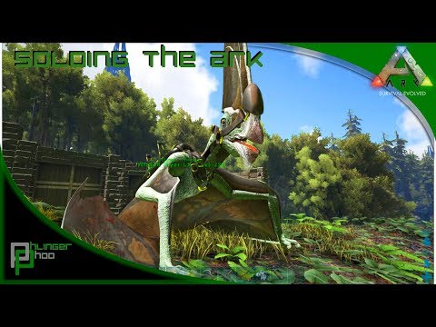 Soloing the Ark S4E33 - Fun with Rare Flowers - Tapejara Taming!