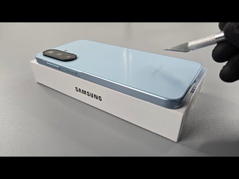 Samsung GALAXY A17 (Blue) 6/128 - Pure ASMR UNBOXING 